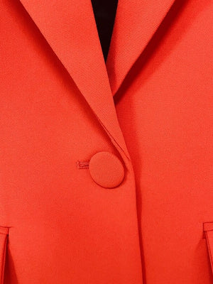 Femme Forte Two-piece Suit (Red )